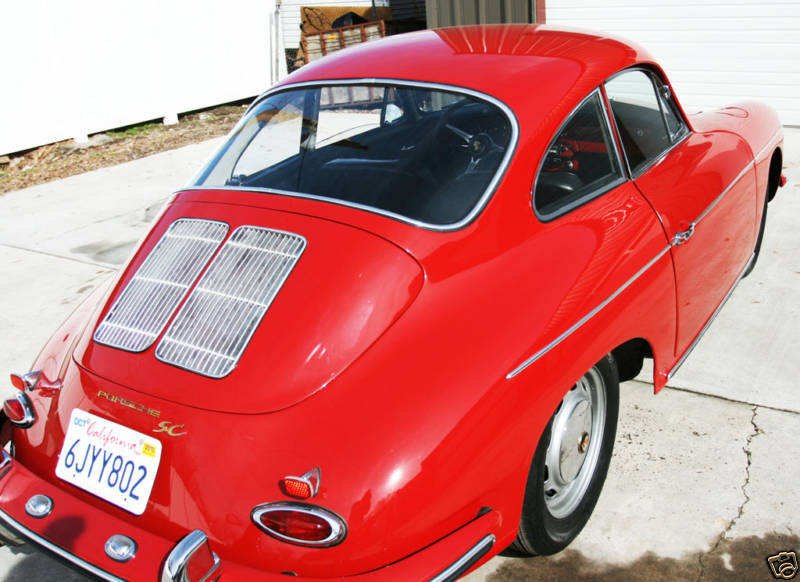 porsche 356 seats